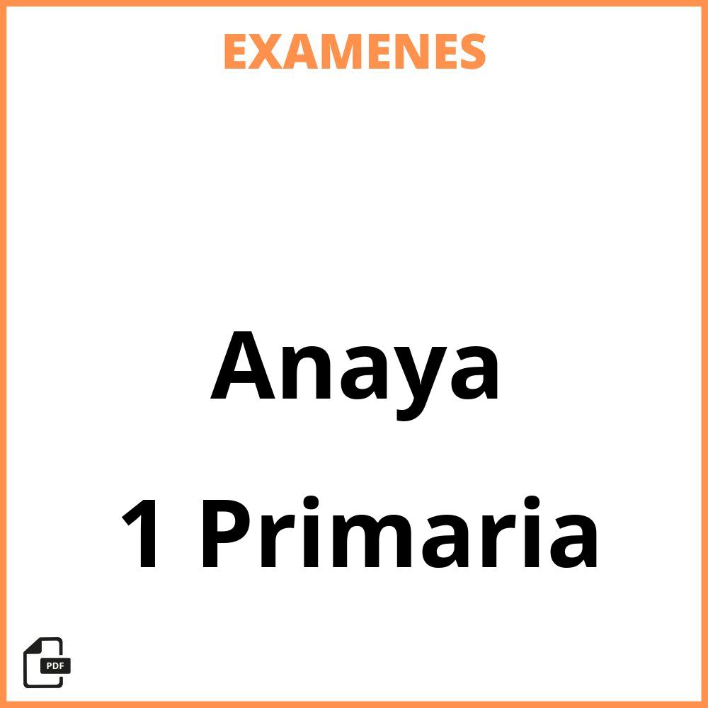 1 Primaria Anaya