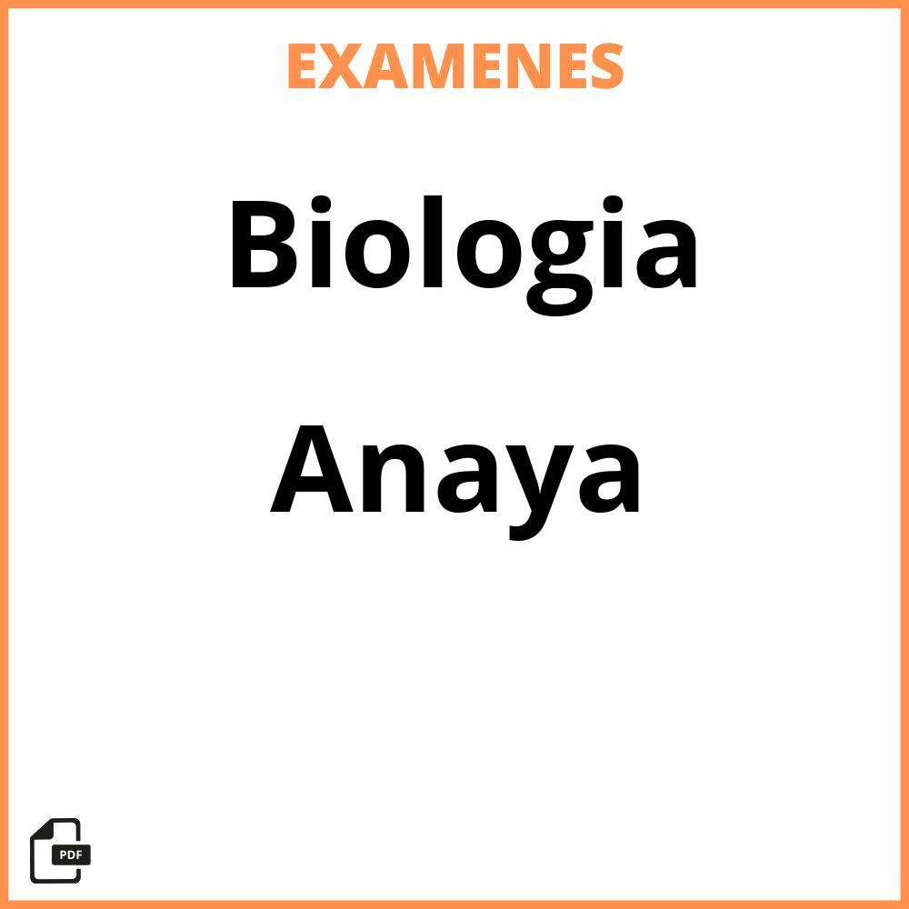 Biologia Anaya