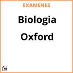 Examenes Biologia Oxford Resueltos PDF