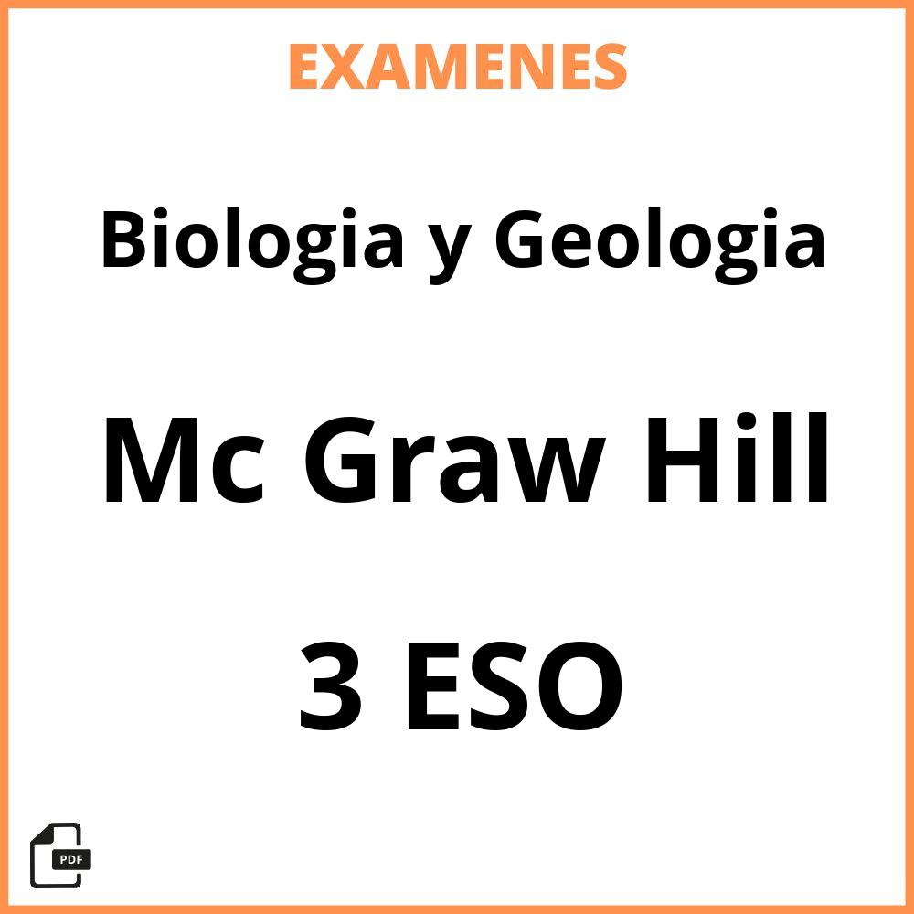 Biologia y Geologia 3 ESO Mc Graw Hill