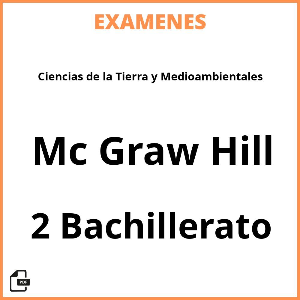 Ciencias de la Tierra y Medioambientales 2 Bachillerato Mc Graw Hill