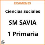 Examenes Resueltos Ciencias Sociales 1 Primaria SM SAVIA PDF