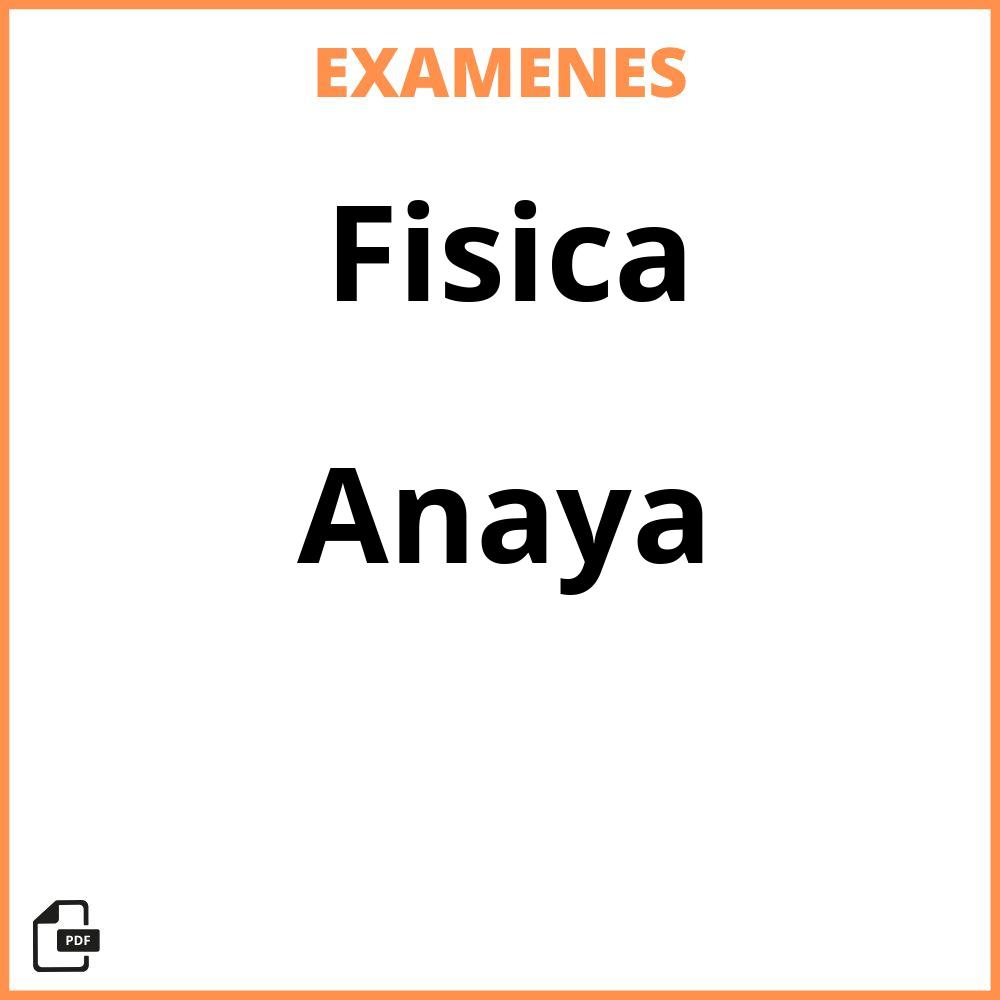 Fisica Anaya