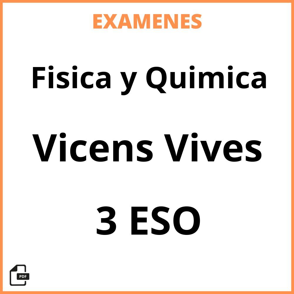 Examenes Fisica Y Quimica 3 Eso Vicens Vives Pdf 2023 Hot Sex Picture 2167