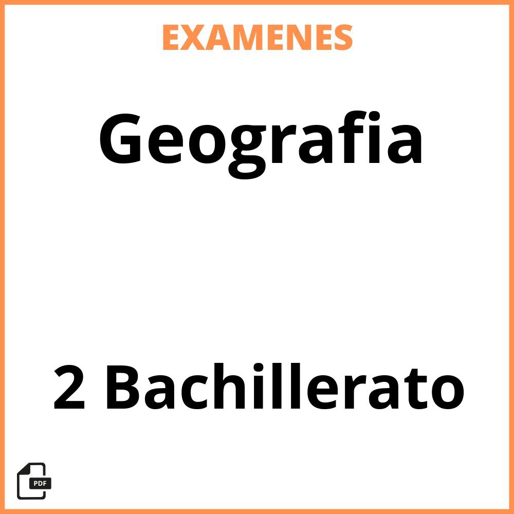 Geografia 2 Bachillerato