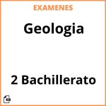 Examenes Resueltos Geologia 2 Bachillerato PDF