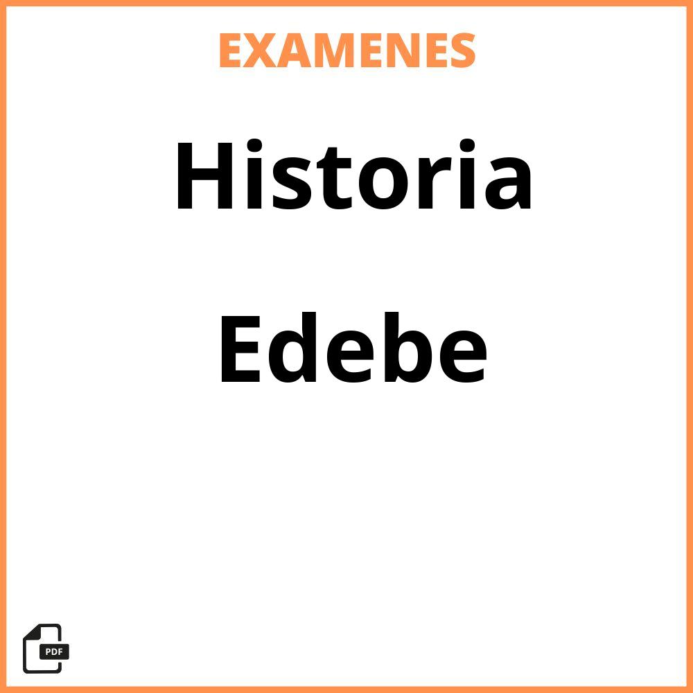 Historia Edebe