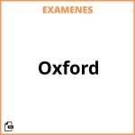 Examenes Oxford PDF Resueltos